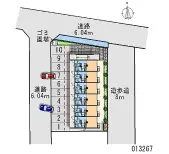 ★手数料０円★福井市若杉３丁目 月極駐車場